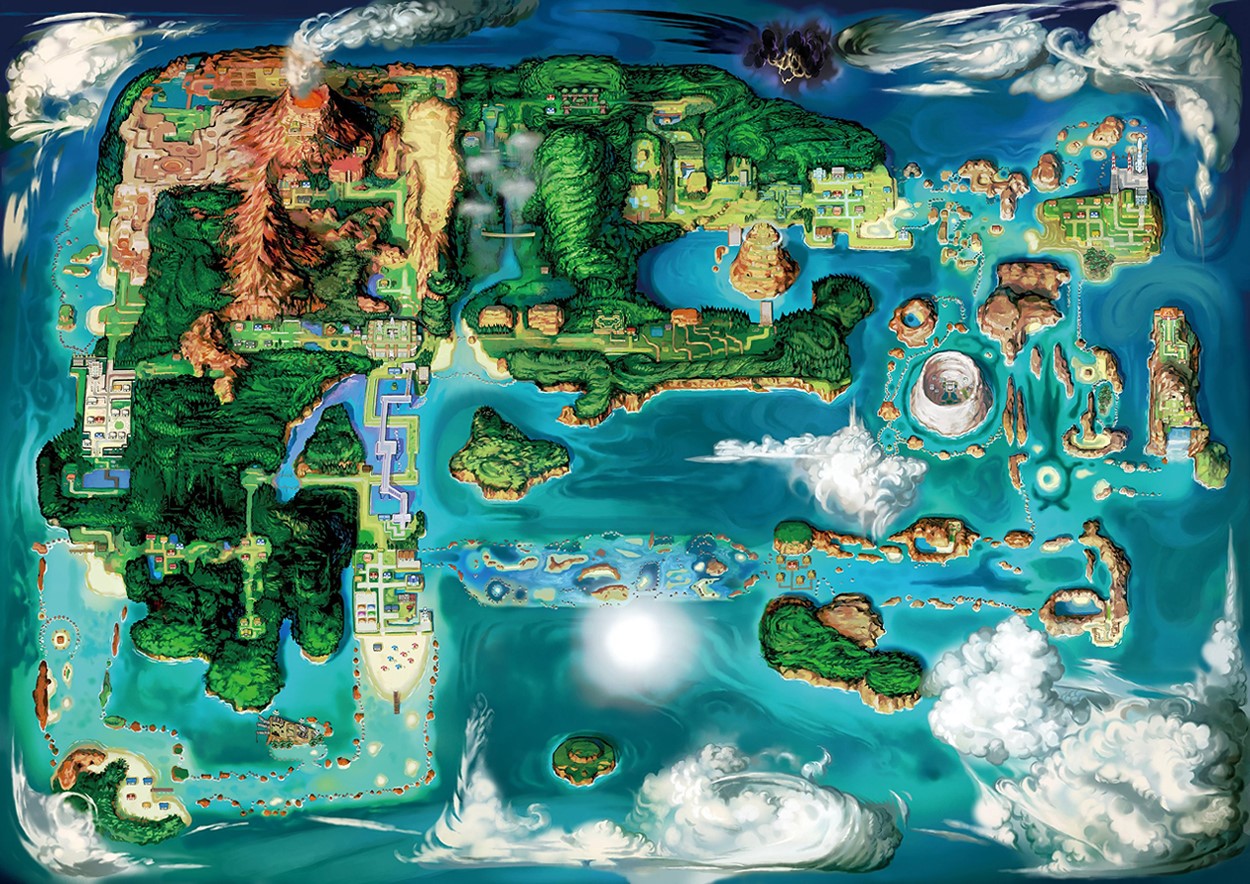 Hoenn map preview
